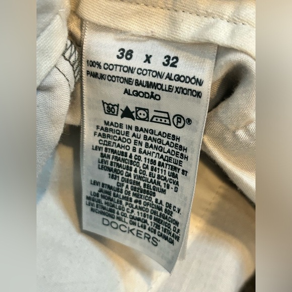 Dockers Men's Chinos - Gray with Stripes Size 36 - Picture 6 of 6